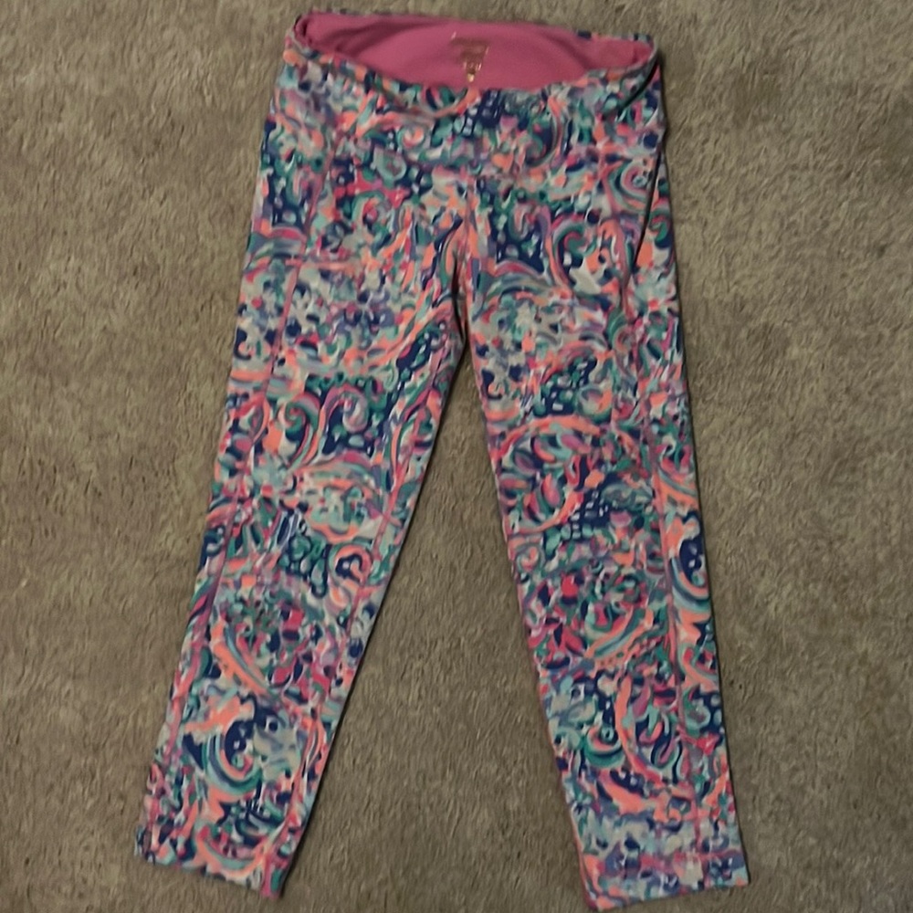 GUC Lilly Pulitzer Luxletic Cropped Leggings